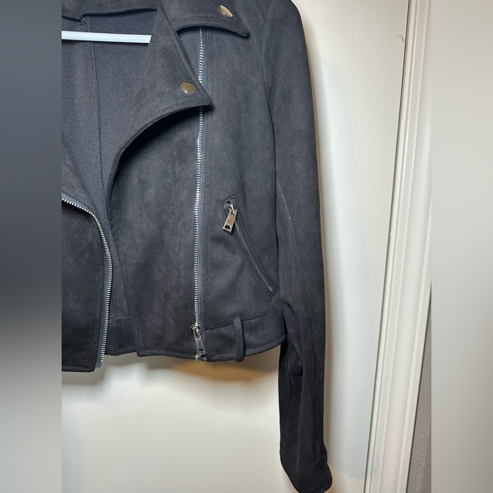 NanaMacs Black Moto Jacket - Picture 3 of 3